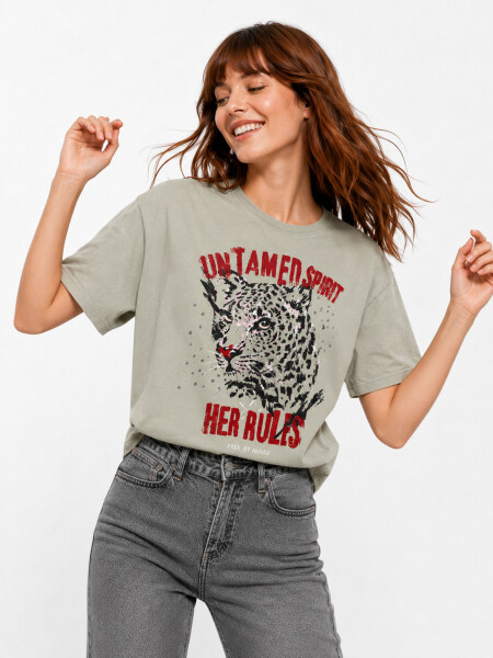 REMERA BOXARANA PISTACHO