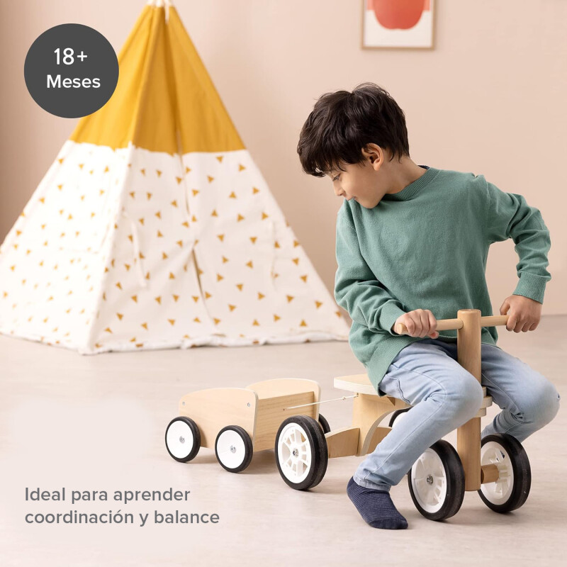 Buggie de madera con trailer Buggie de madera con trailer