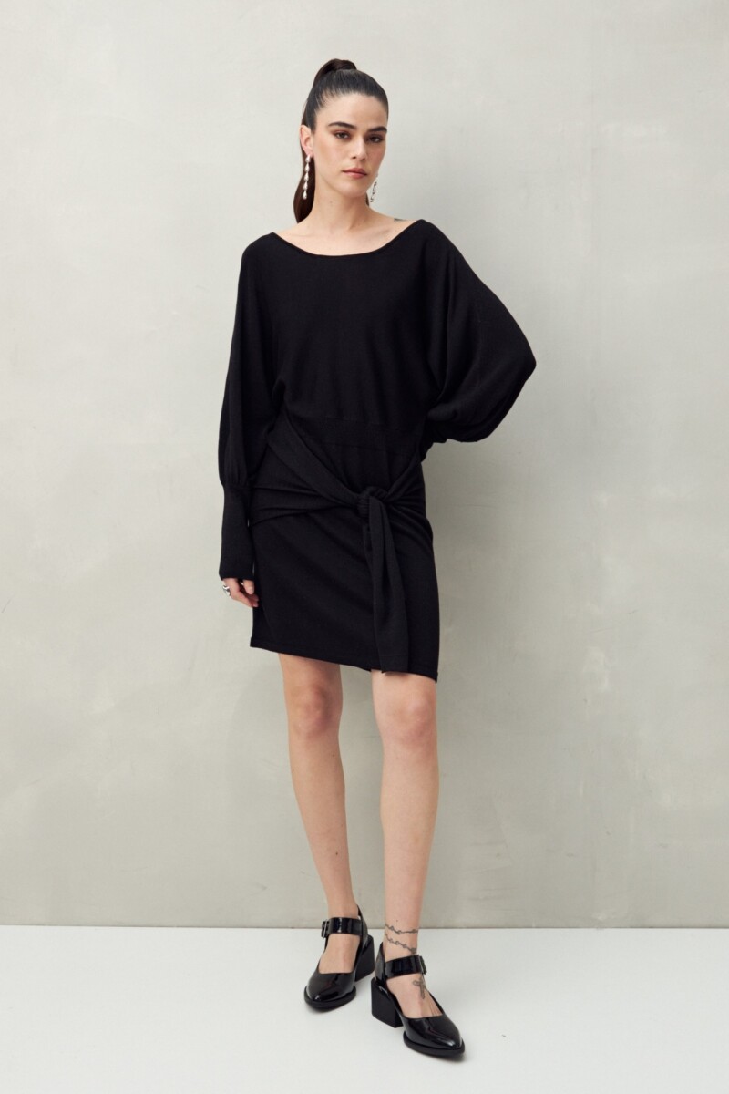 VESTIDO MAX Negro
