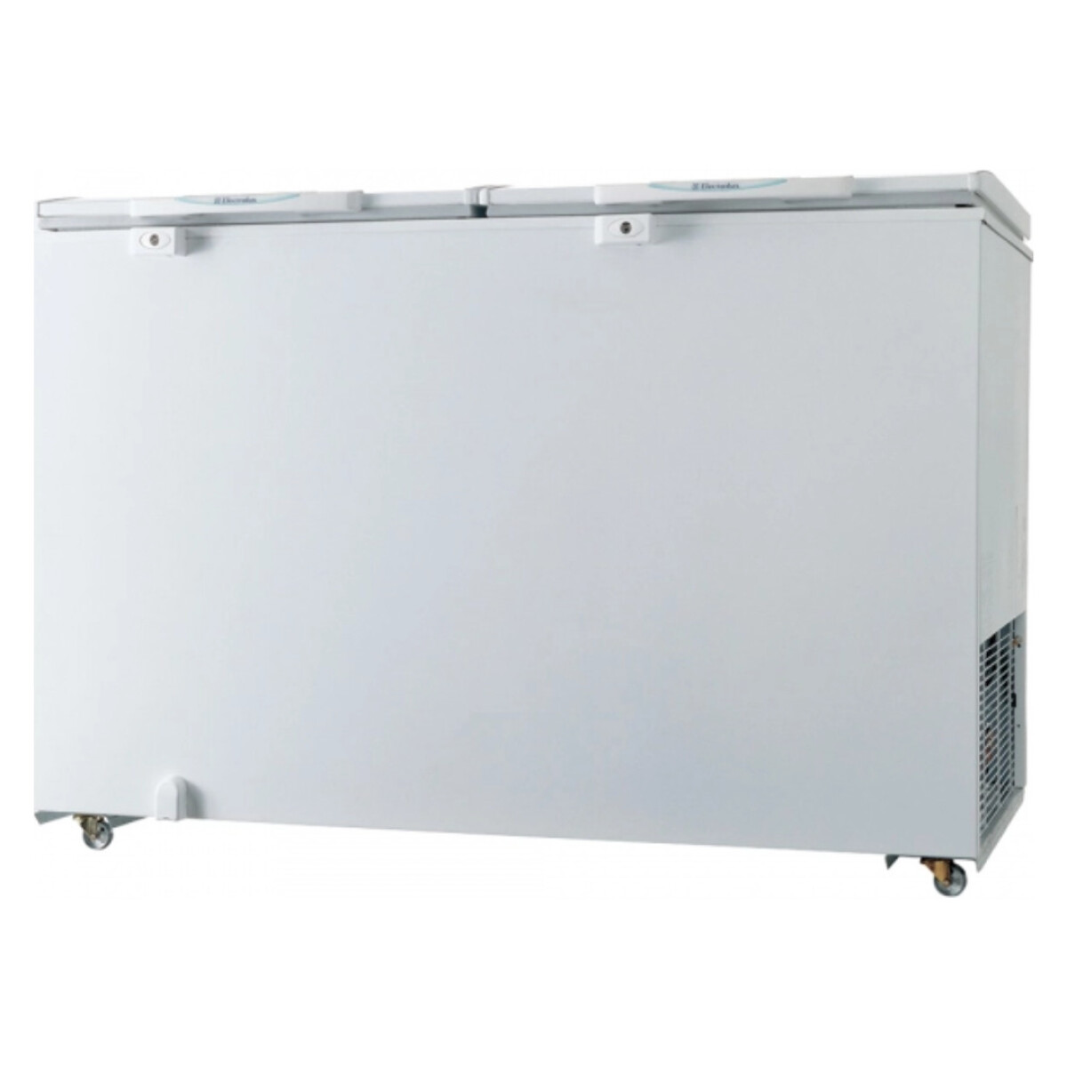 Congelador Electrolux 414 litros horizontal 2 puertas 