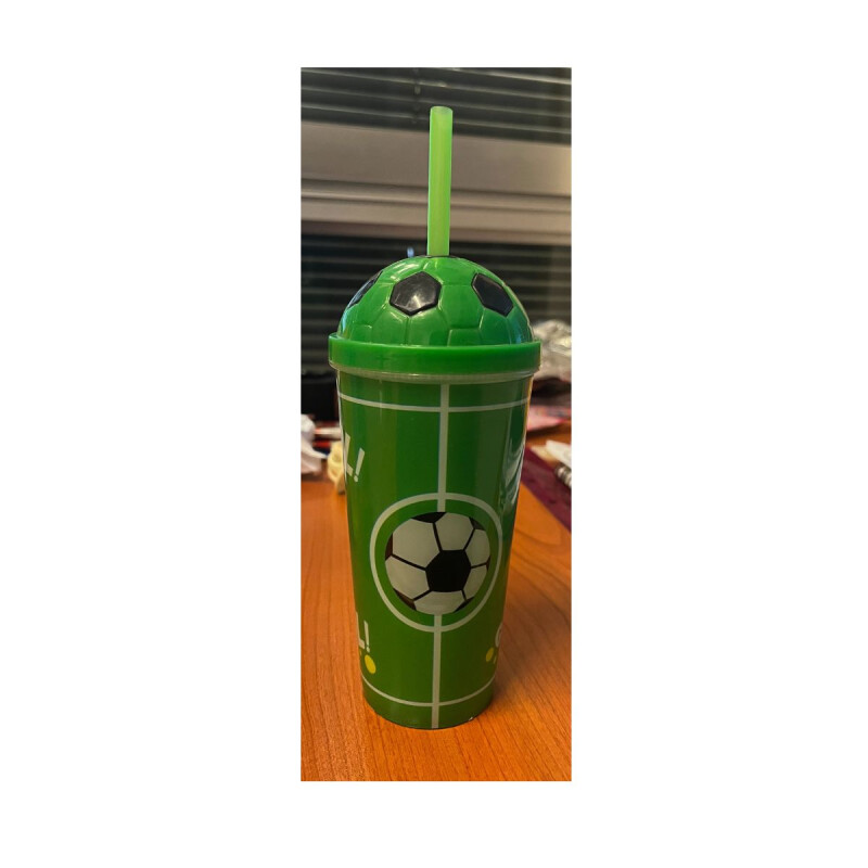 Vaso Futbol con Sorbito Vaso Futbol con Sorbito
