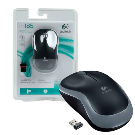 Mouse Inalámbrico Logitech M185 Tecnología 2.4 Ghz 001