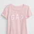 V-HS SS LOGO T PURE PINK