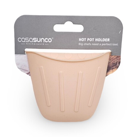 Manopla Agarradera de Silicona para Horno Cocinar Repostería Salmón