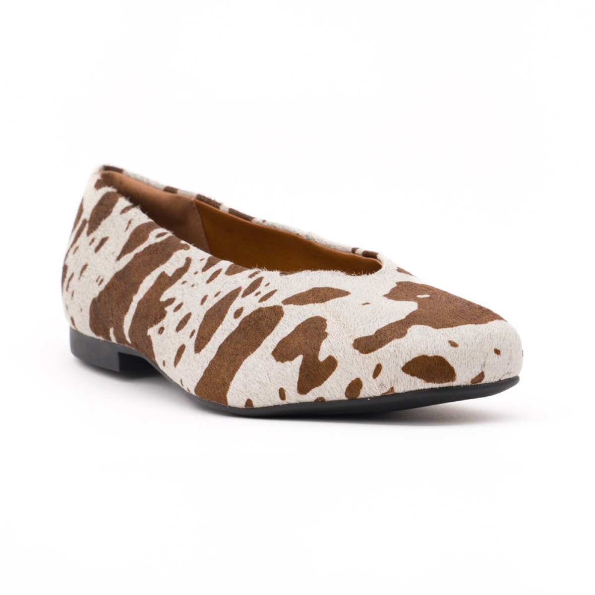 BOTA PELO VACA MARRON - MARRON 