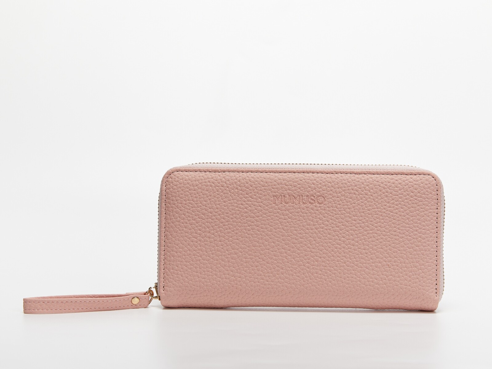 CARTERA LARGA ESTAMPADA DE LICHI - ROSA 