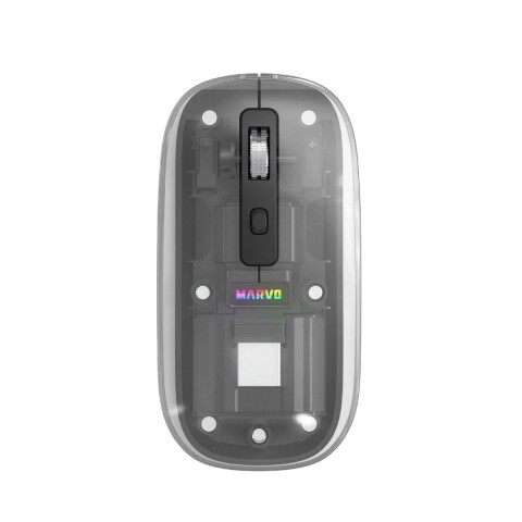 Mouse Marvo Inalámbrico M810w Bk NEGRO
