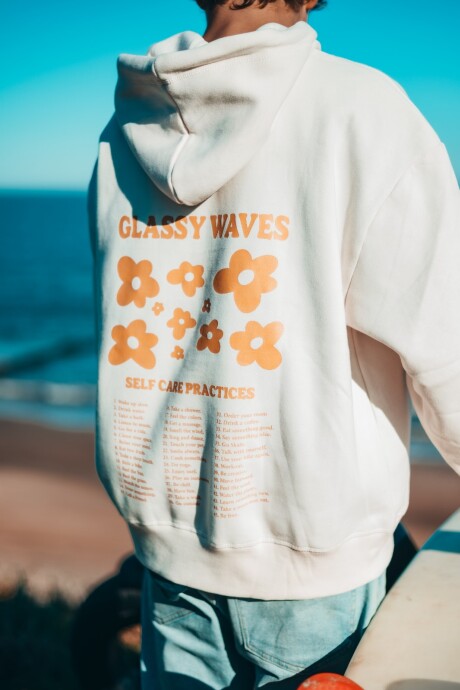 HOODIE SELF CARE / Marrón U