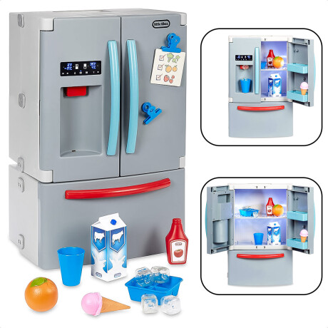 Heladera Completa Little Tikes Freezer C/ Accesorios Heladera Completa Little Tikes Freezer C/ Accesorios