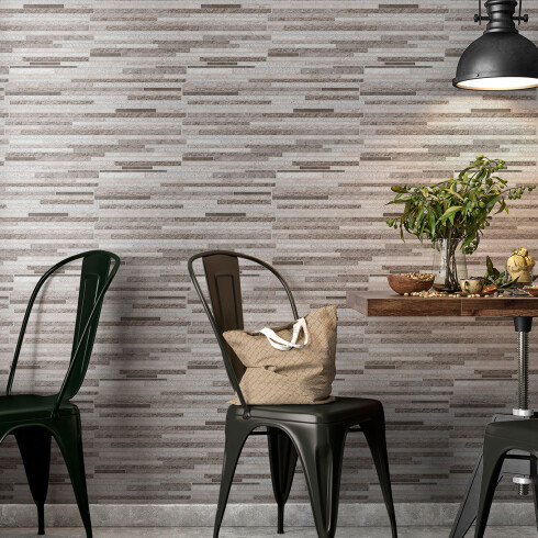 CERAMICA TIPO PIEDRA EN GAMAS DE GRIS 31X54 GAMAS DE GRIS