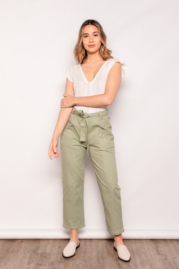 PANTALÓN MAXIMA Verde Seco