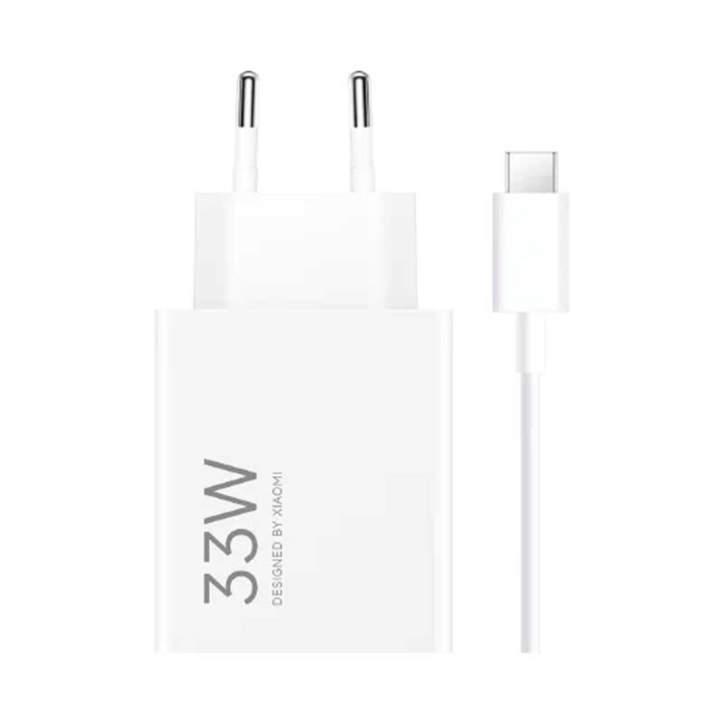 Cargador de pared Xiaomi USB y cable USB-C 33W Cargador de pared Xiaomi USB y cable USB-C 33W