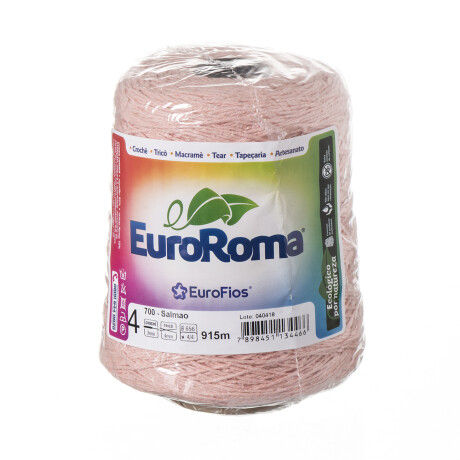 Euroroma algodón Colorido manualidades salmon