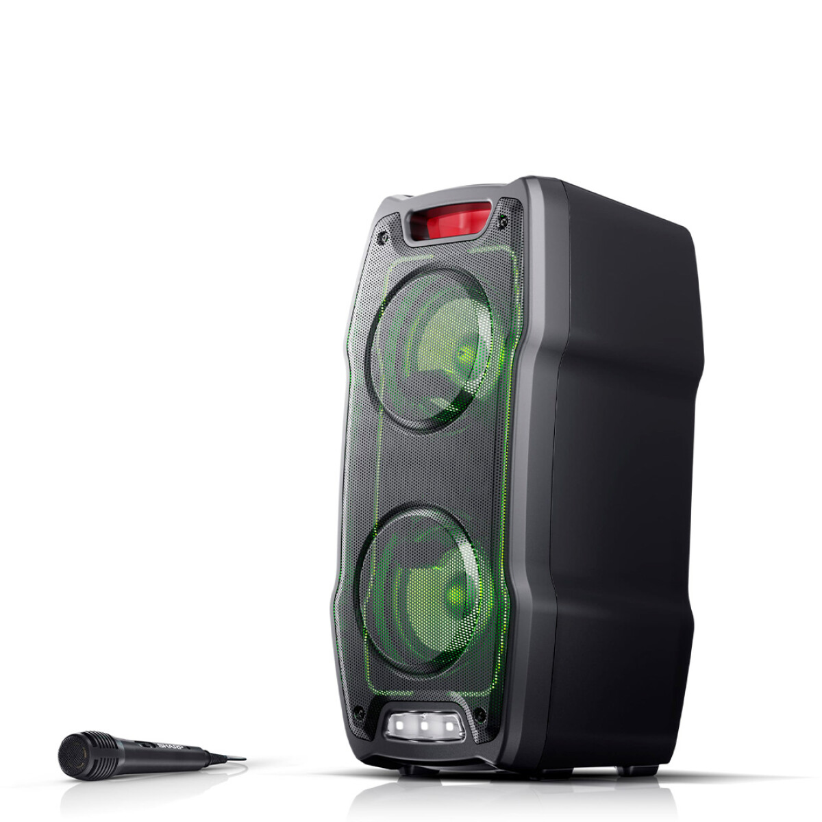 Sharp PS-929 Party Speaker - Parlante con Efecto Super Bass - NEGRO 