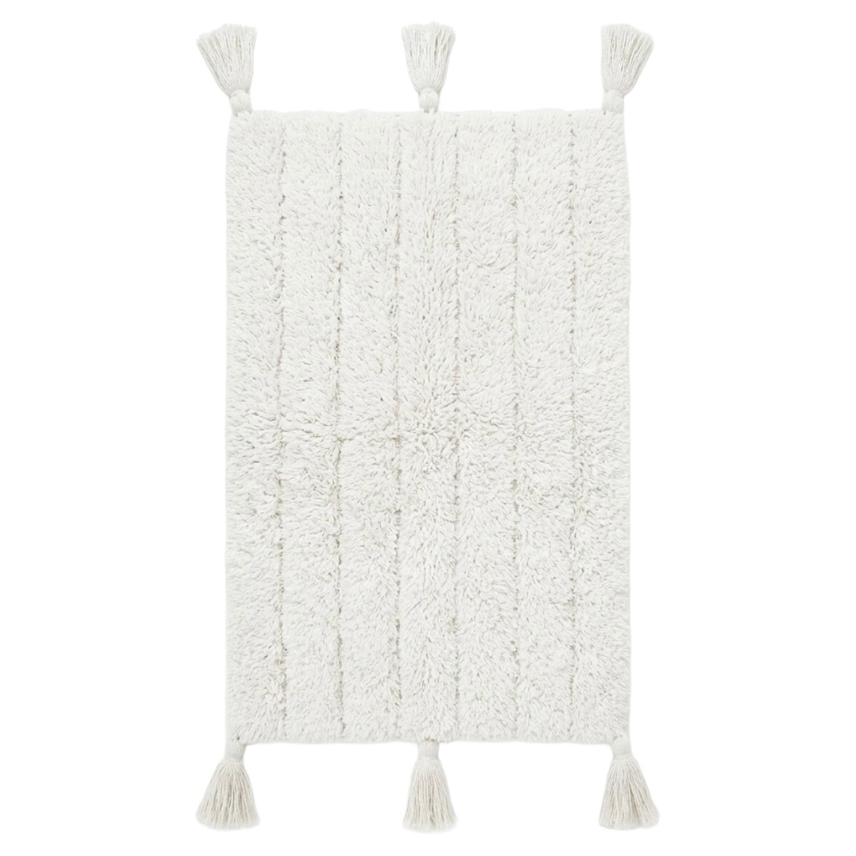 ALFOMBRA BLANCO P/BAÑO 50X80CM 