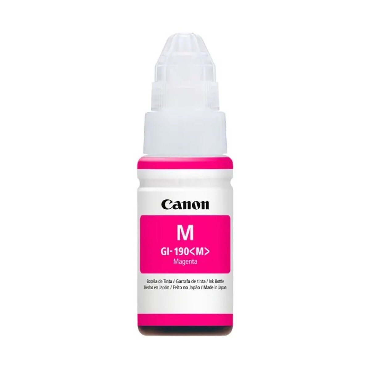 Botella De Tinta CANON GI-190 Magenta 70Ml Original 