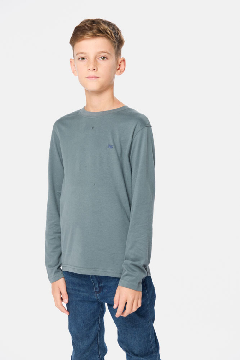 REMERA LISA Petroleo
