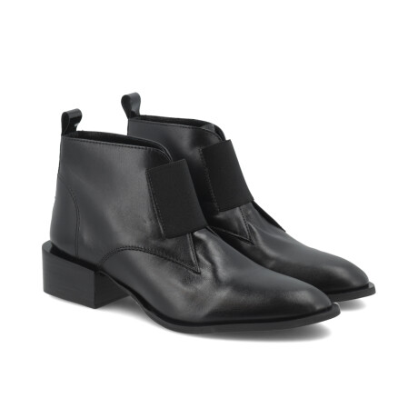 BOTA VENET - CUERO DECO NEGRO