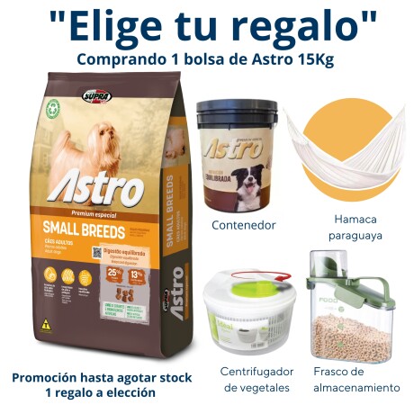 ASTRO ADULTO RAZA PEQUEÑA 14KG Astro Adulto Raza Pequeña 14kg