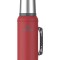 Termo Stanley Classic 940ml con tapón cebador Rojo