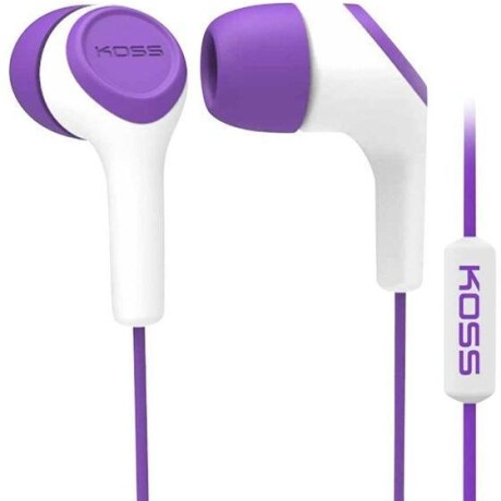 Auriculares In Ear Koss Keb15iv Abs V2 Violeta Auriculares In Ear Koss Keb15iv Abs V2 Violeta