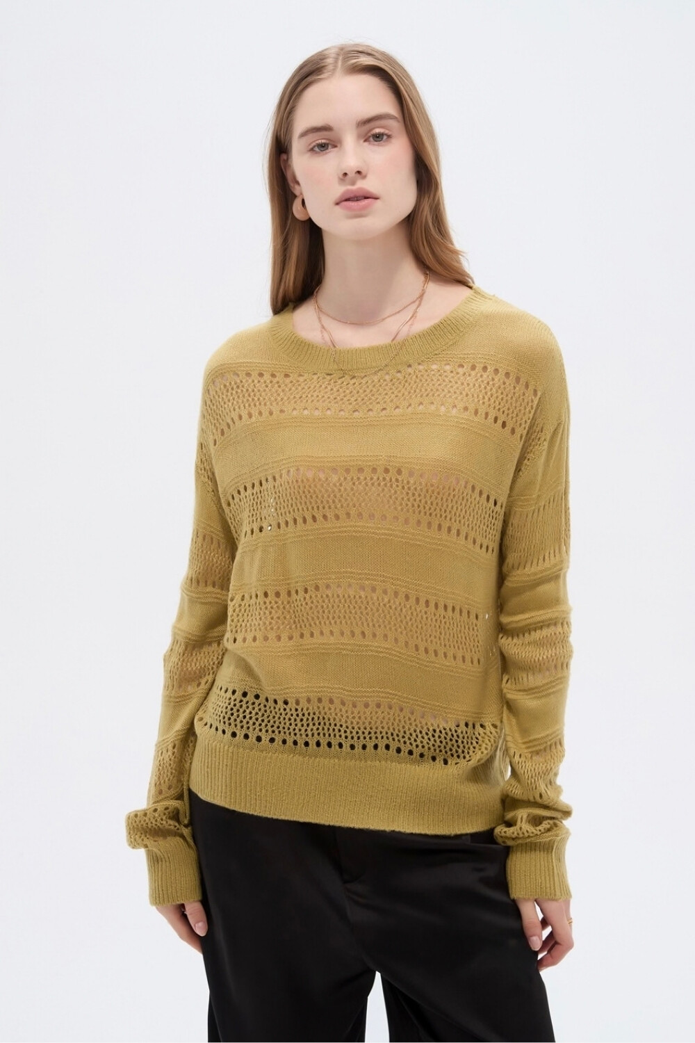 Sweater Tuloek Verde Oliva Claro