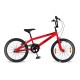 Bicicleta Baccio Fly Free BMX rodado 20 con picadores Rojo