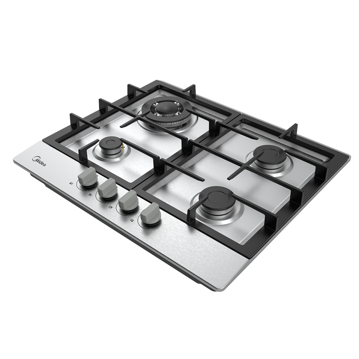 Anafe a gas Inox 4 hornallas Midea MG60SK005AH1B 