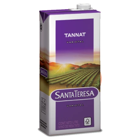 VINO SANTA TERESA VAR TETRA 1L TANNAT VINO SANTA TERESA VAR TETRA 1L TANNAT