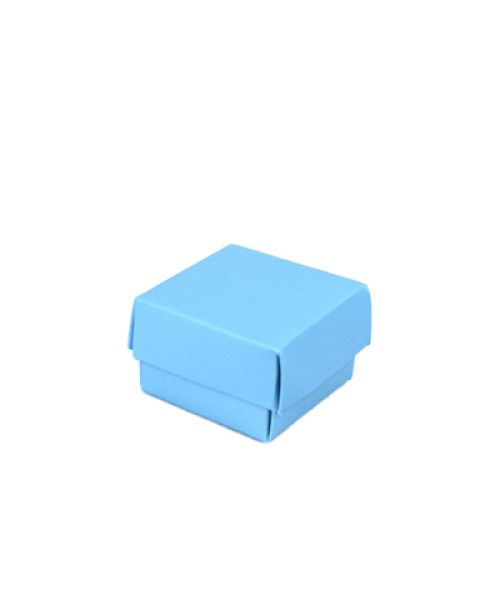 Caja 01 - 2,5x4x4 cm. CELESTE