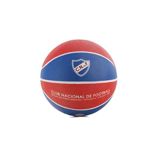 Pelota Nacional Basket Azul - Rojo - Blanco