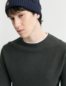 470169 SWEATER FERAUD Gris Oscuro