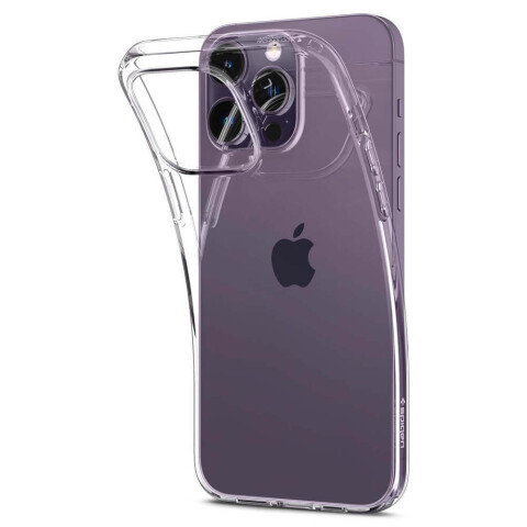 FUNDA SPIGEN CRYSTAL FLEX IPHONE 14 PRO - TRANSPARENTE FUNDA SPIGEN CRYSTAL FLEX IPHONE 14 PRO - TRANSPARENTE