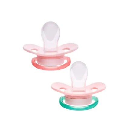 Pack x2 Chupetes Elefante rosa