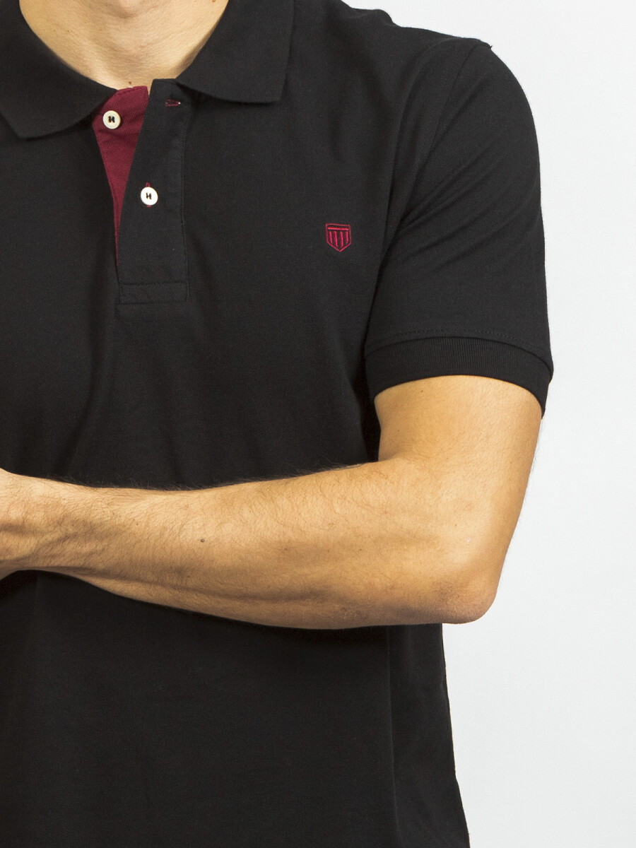 Remera Piqué - Black 