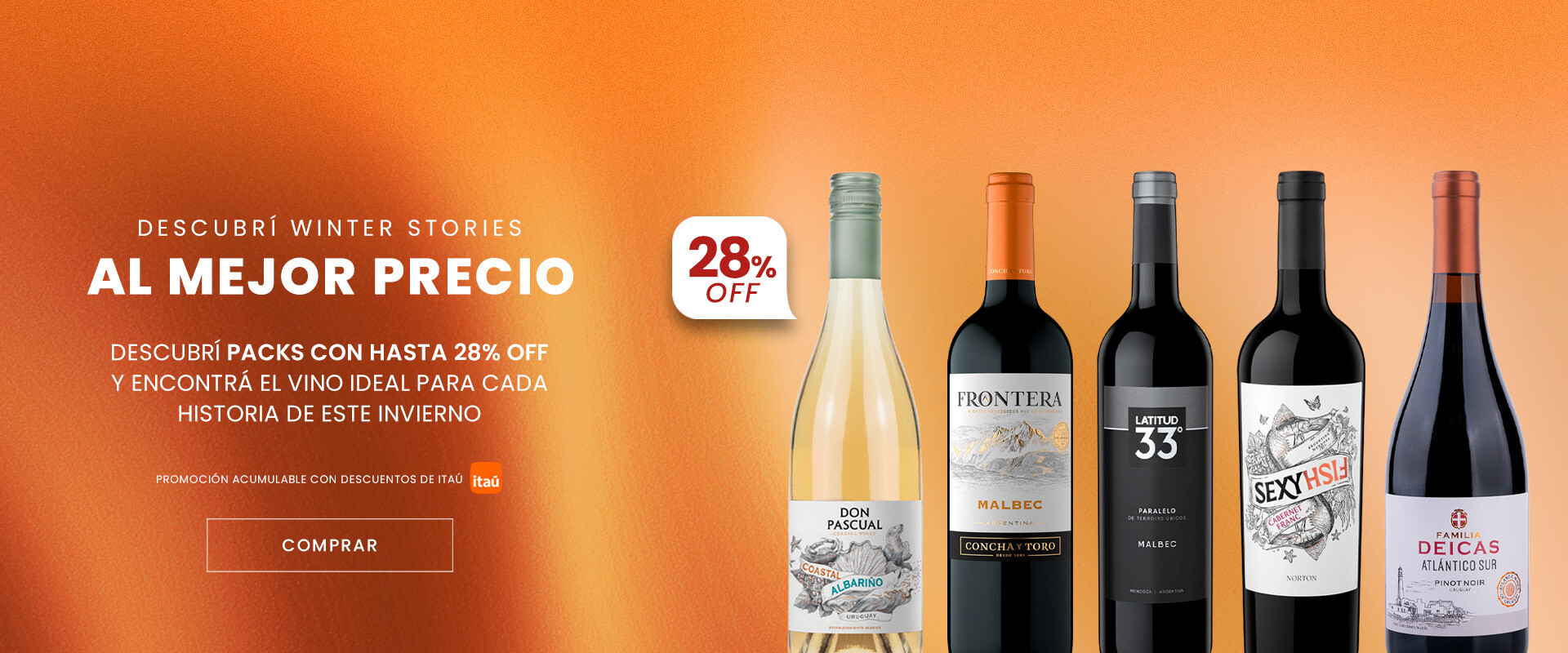 Packs con hasta 28%Off