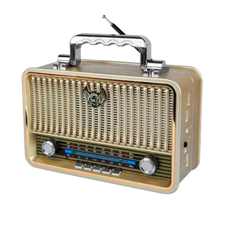 Radio Am/fm Retro Cmik MK-195 Corriente y Recargable 001