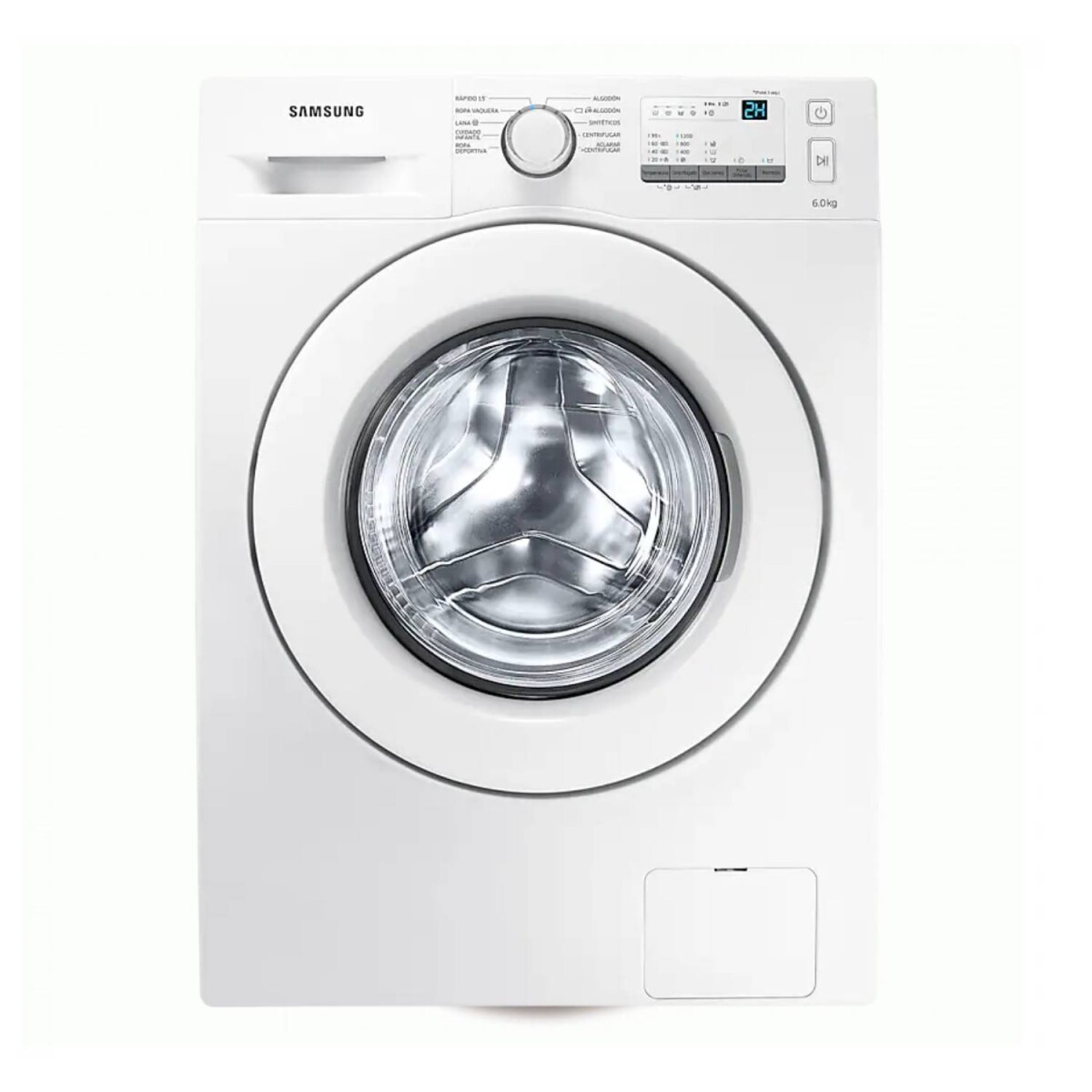 Lavarropas Samsung 6k C/F Blanco 
