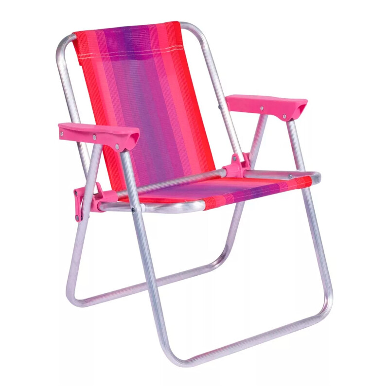 Silla Infantil Alta Aluminio ROSA