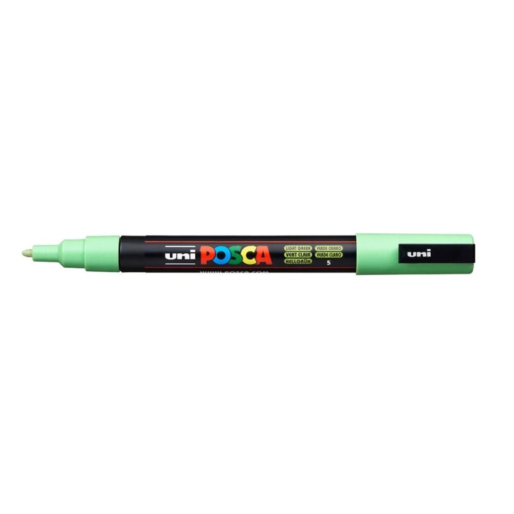 Marcador Uni Posca 1.3 Mm Verde Claro #MARCADOR UNI POSCA 1.3 MM VERDE CLARO