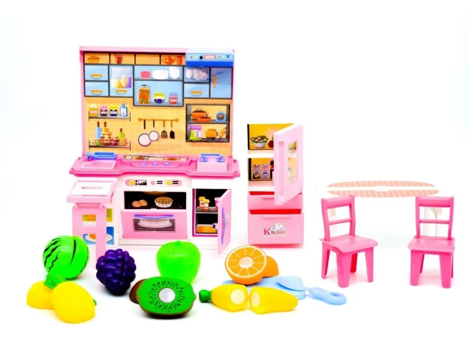 Juego Cocina Completa Para Muñeca 