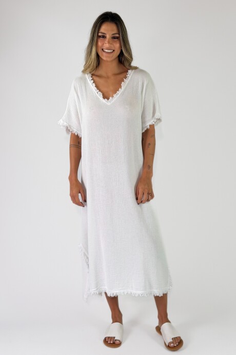 VESTIDO MONTEFALCO Blanco