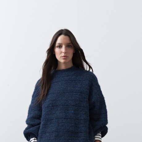 SWEATER NEVADA Azul Marino