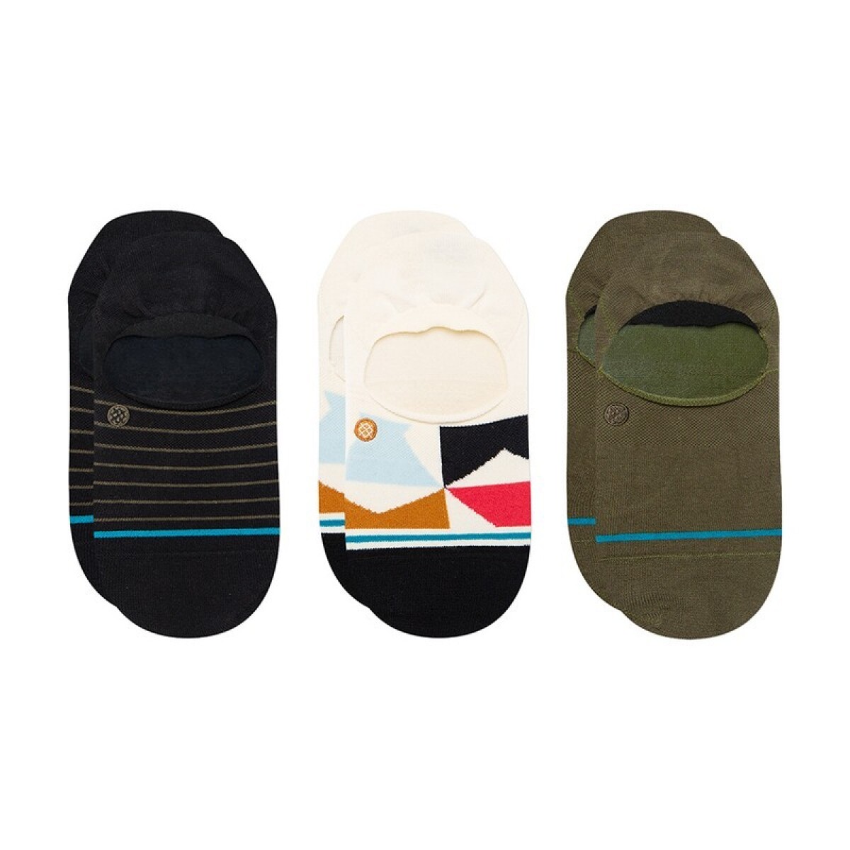 Medias Stance Zing Pack X3 - Negro 