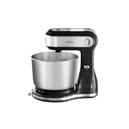 Batidora con Bowl Giratorio 300W Negra - Modelo PK-7050 - Punktal Batidora con Bowl Giratorio 300W Negra - Modelo PK-7050 - Punktal