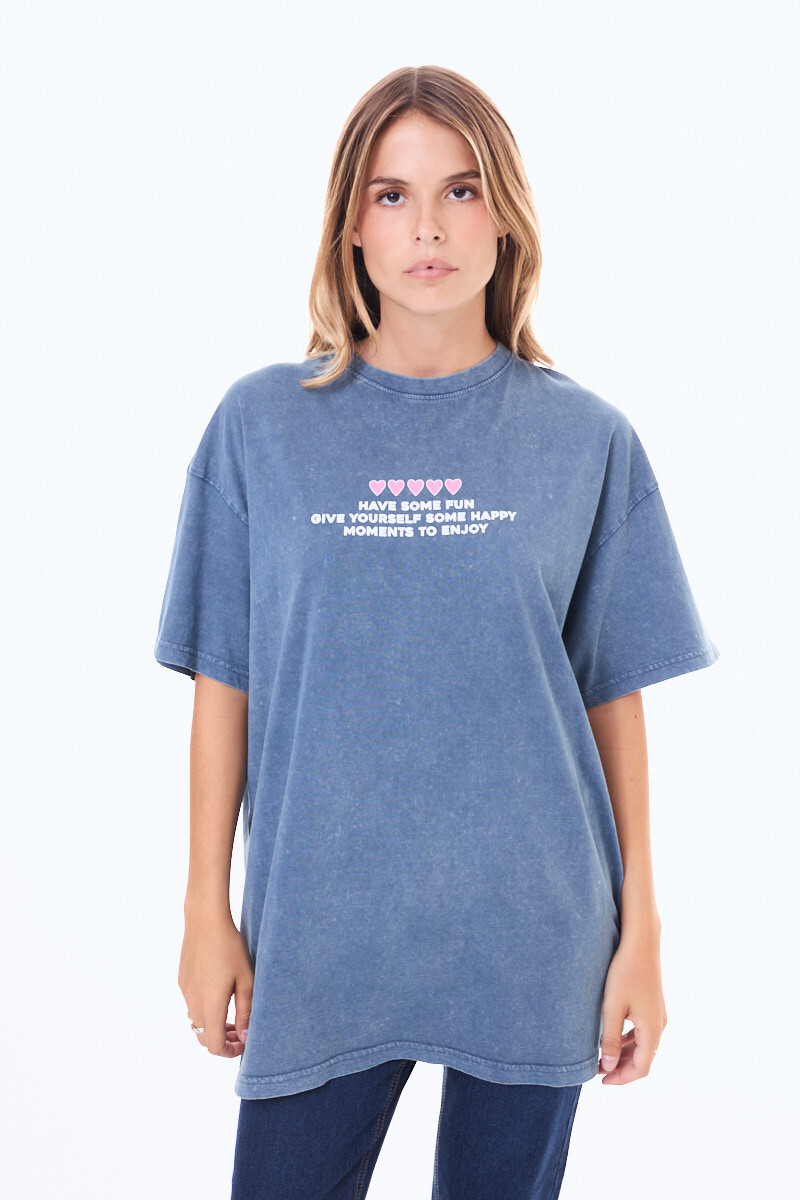 Remera Nobula - Azul 