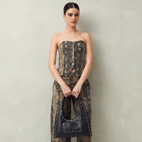TOP HILLARY Animal Print