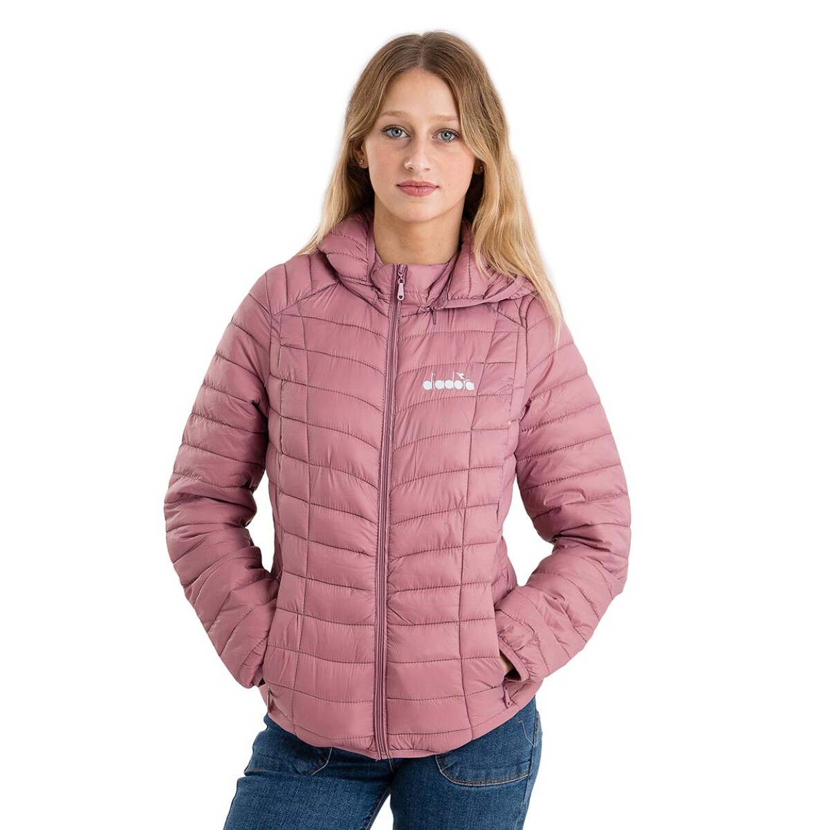 Campera Abrigo Niños Diadora - Rosado 