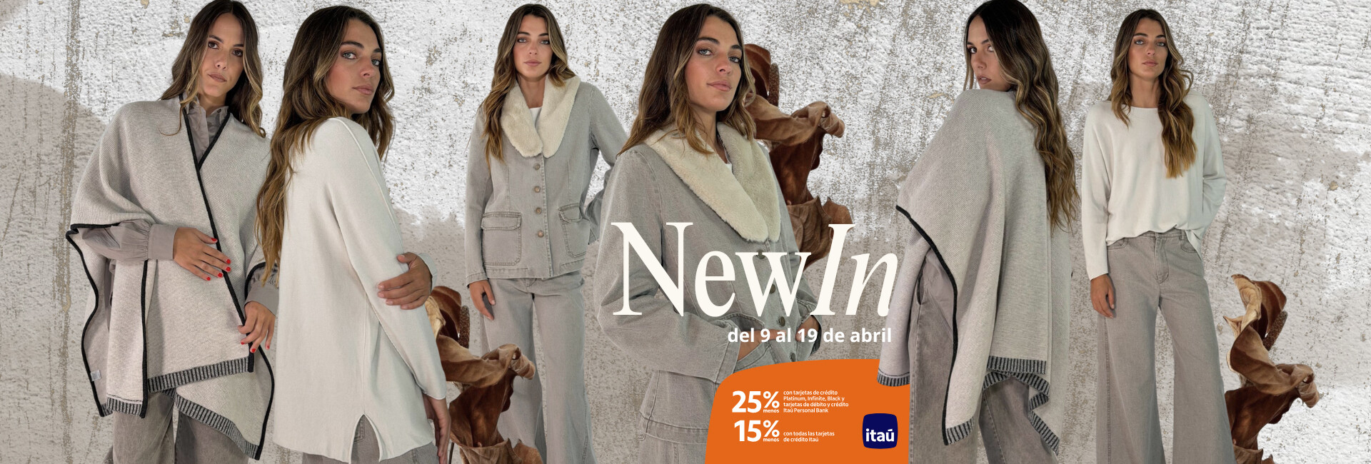 Campaña moda Itaú.
