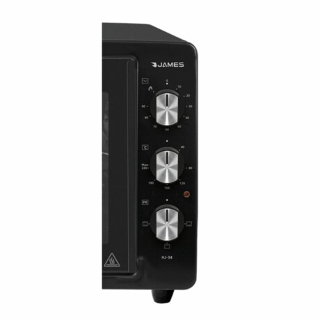 Horno Eléctrico James Modelo HJ34 1300 W 34 L Negro Horno Eléctrico James Modelo HJ34 1300 W 34 L Negro